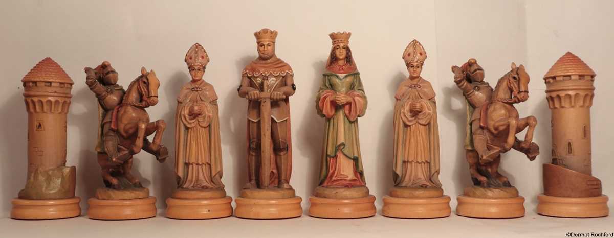 antique chess set