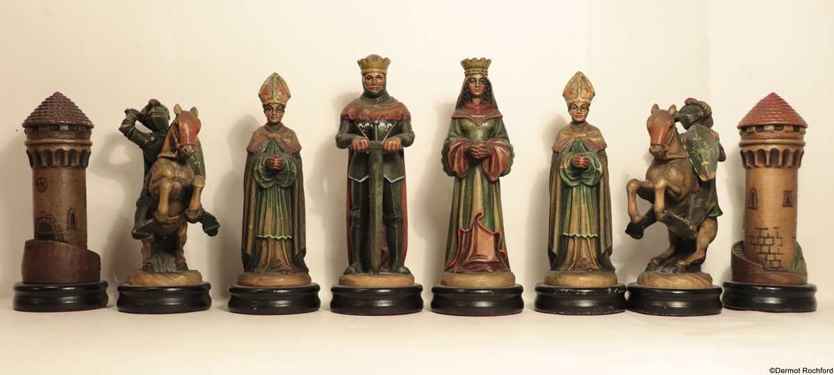 antique chess set