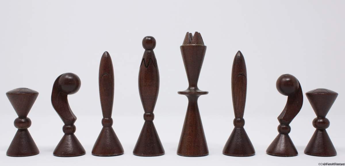 Antique Anri Chess Set