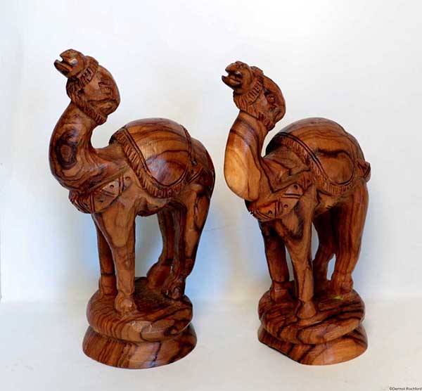 Carved Crusaders Chess Set