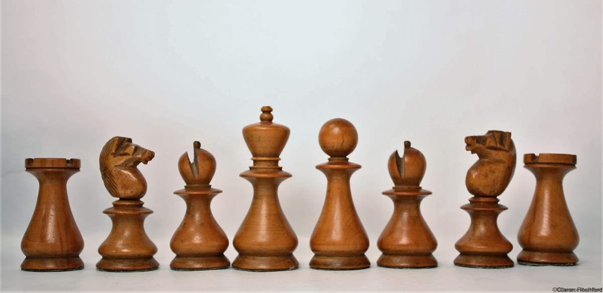 Antique Dublin Chess Set