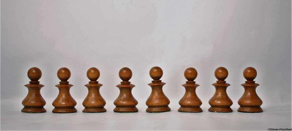 Antique Dublin Chess Set