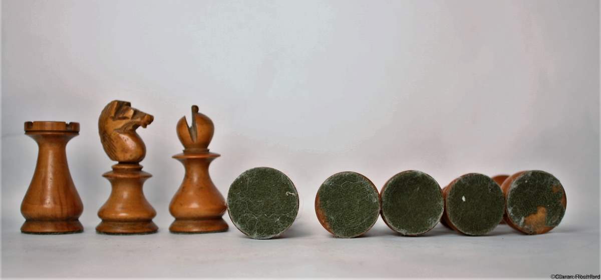 Antique Dublin Chess Set