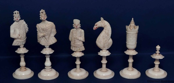 Antique Chess Set