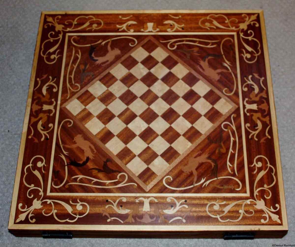 Antique Chessboard