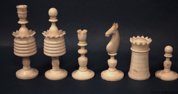 Antique Selenus Chess Set