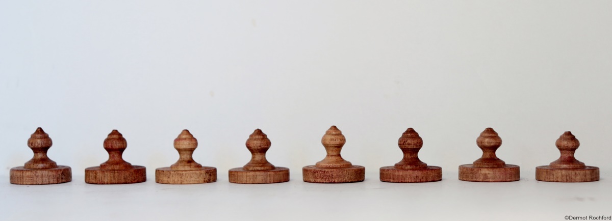 Antique Italian Chess Set