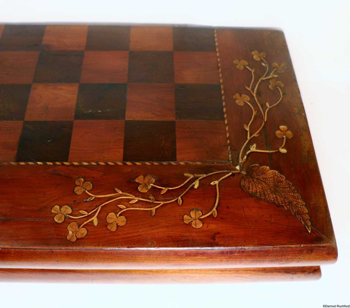 Antique Irish Killarney Chess Set