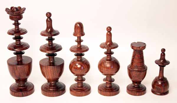 Vintage Eskimo Chess Set