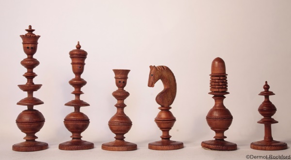 Antique Selenus Chess Set