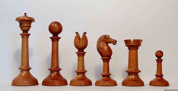 Early 19th Century English Upright Chess