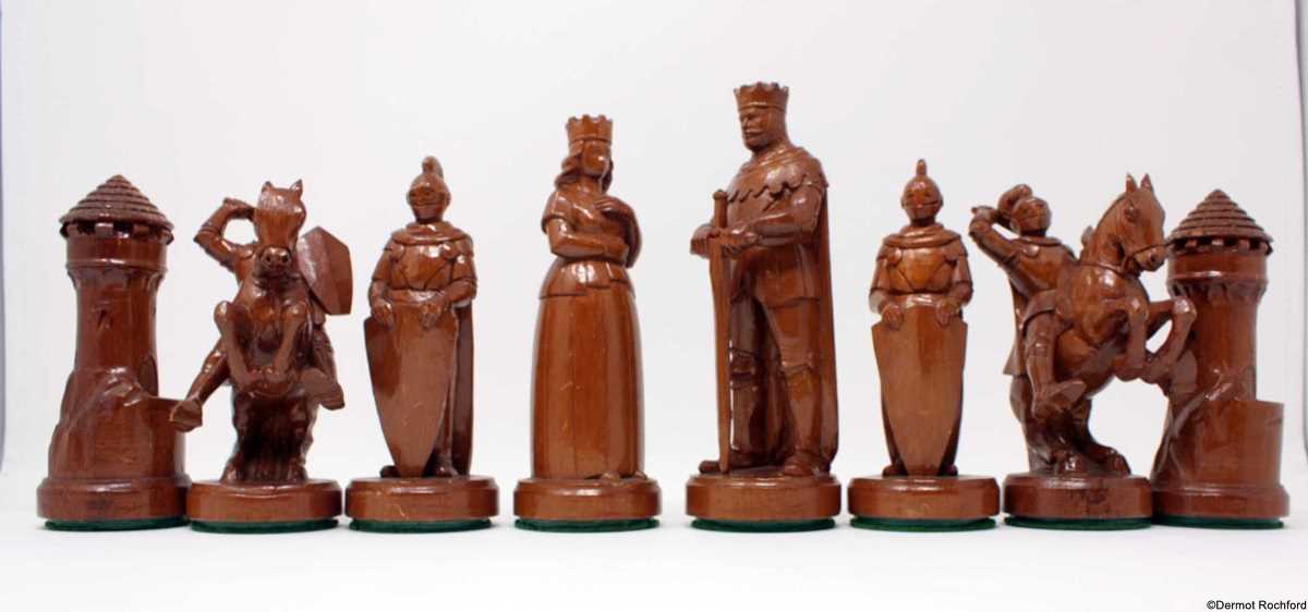 Vintage Anri Chess Set