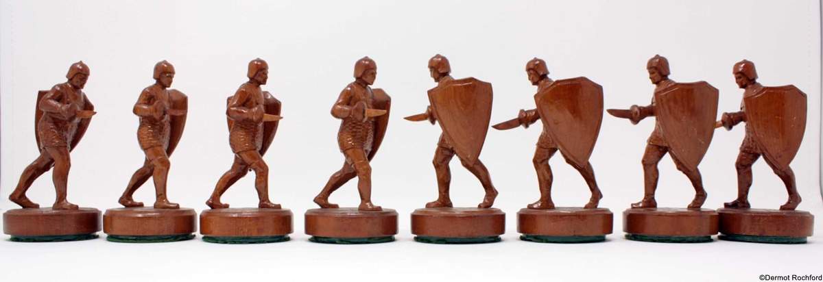 Vintage Anri Chess Set