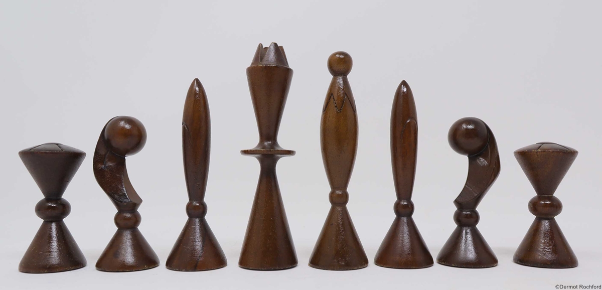 Vintage Anri Space Age Chess Set