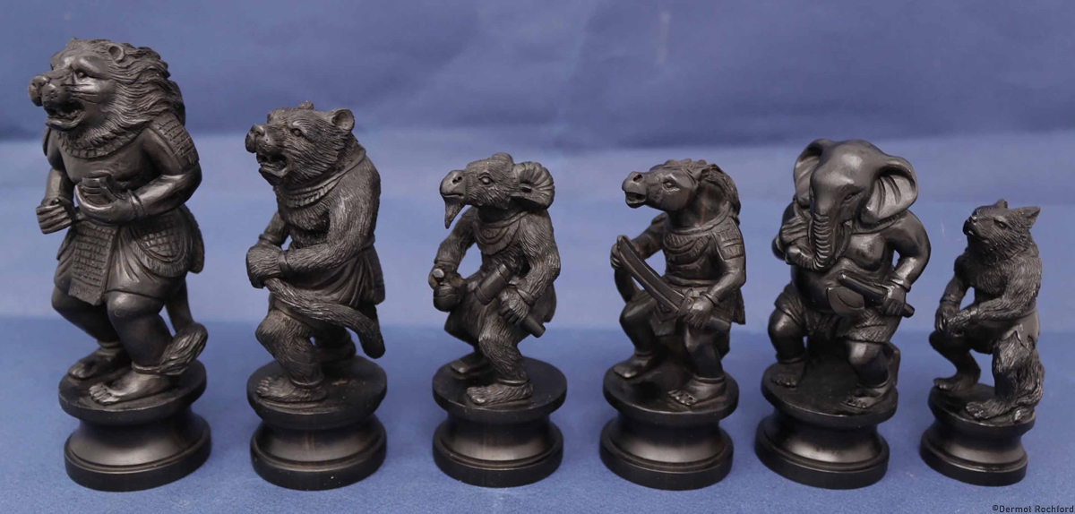 Commisioned Anthropomorph Chess Set