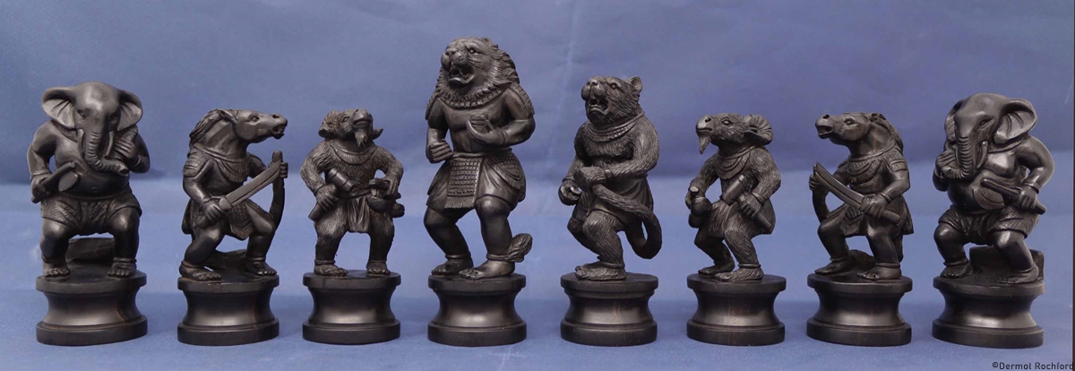 Commisioned Anthropomorph Chess Set