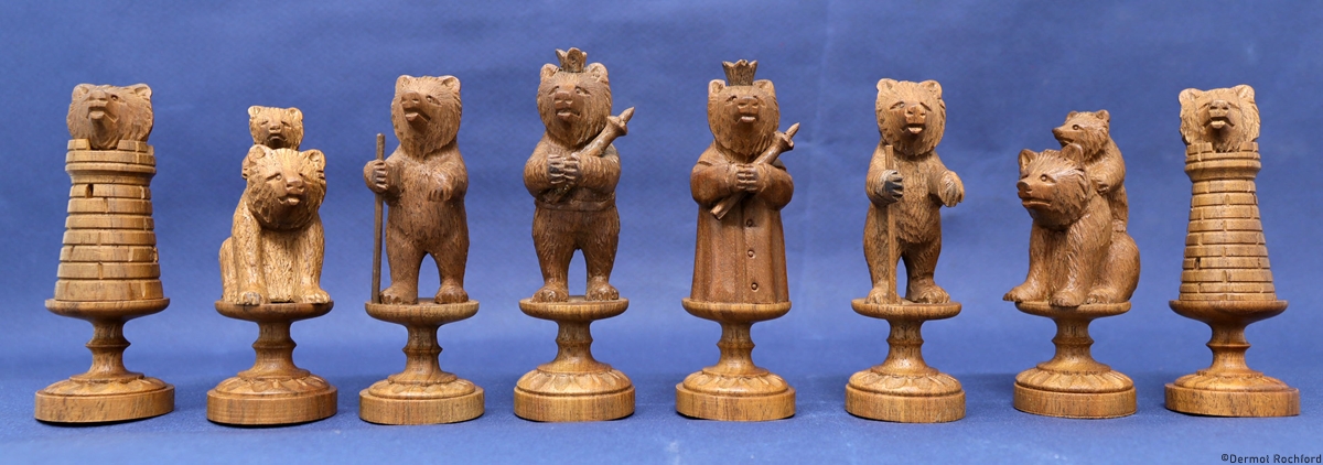 Swiss Bear Chess Set