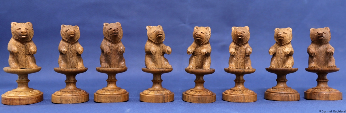 Swiss Bear Chess Set