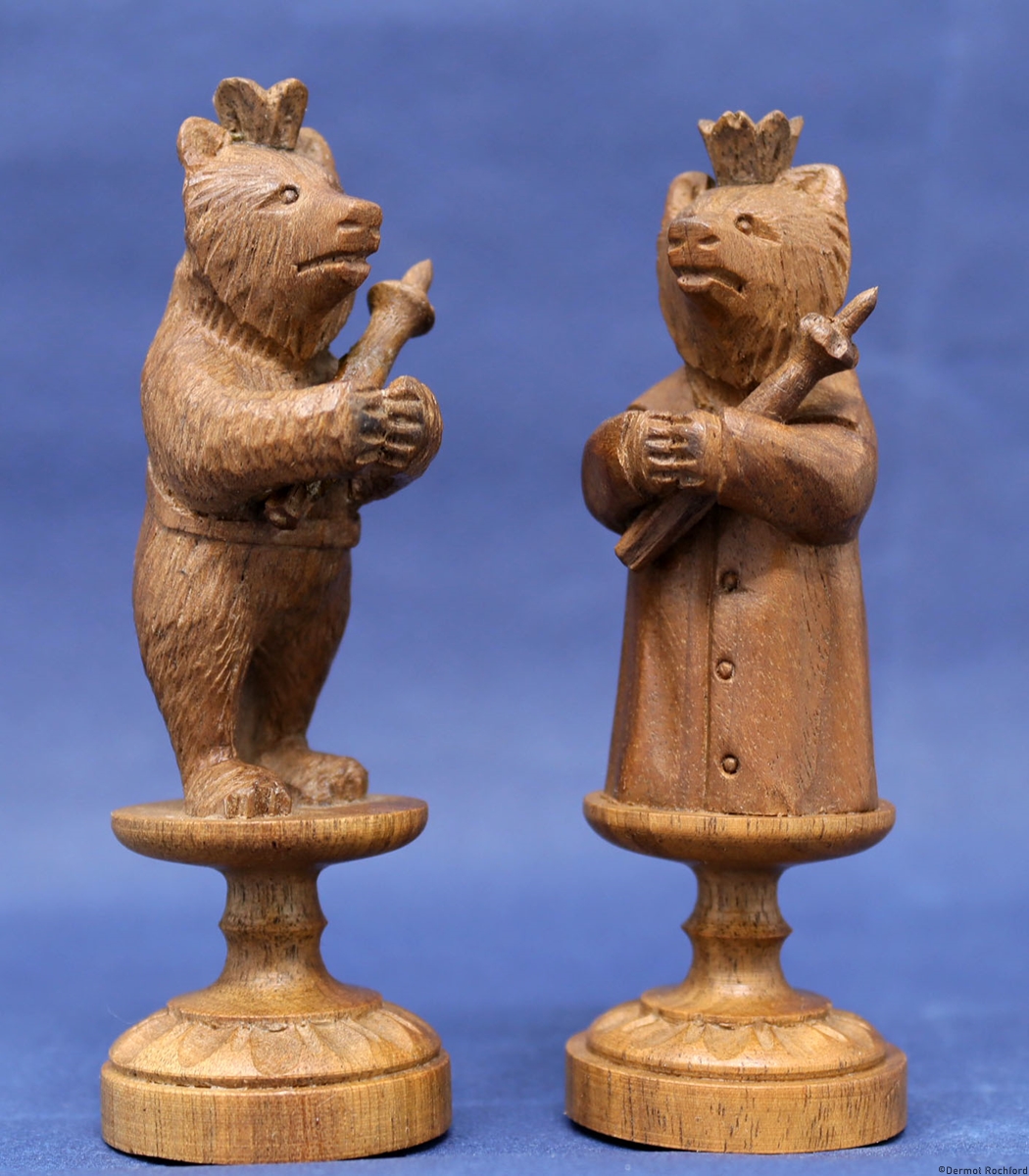 Swiss Bear Chess Set