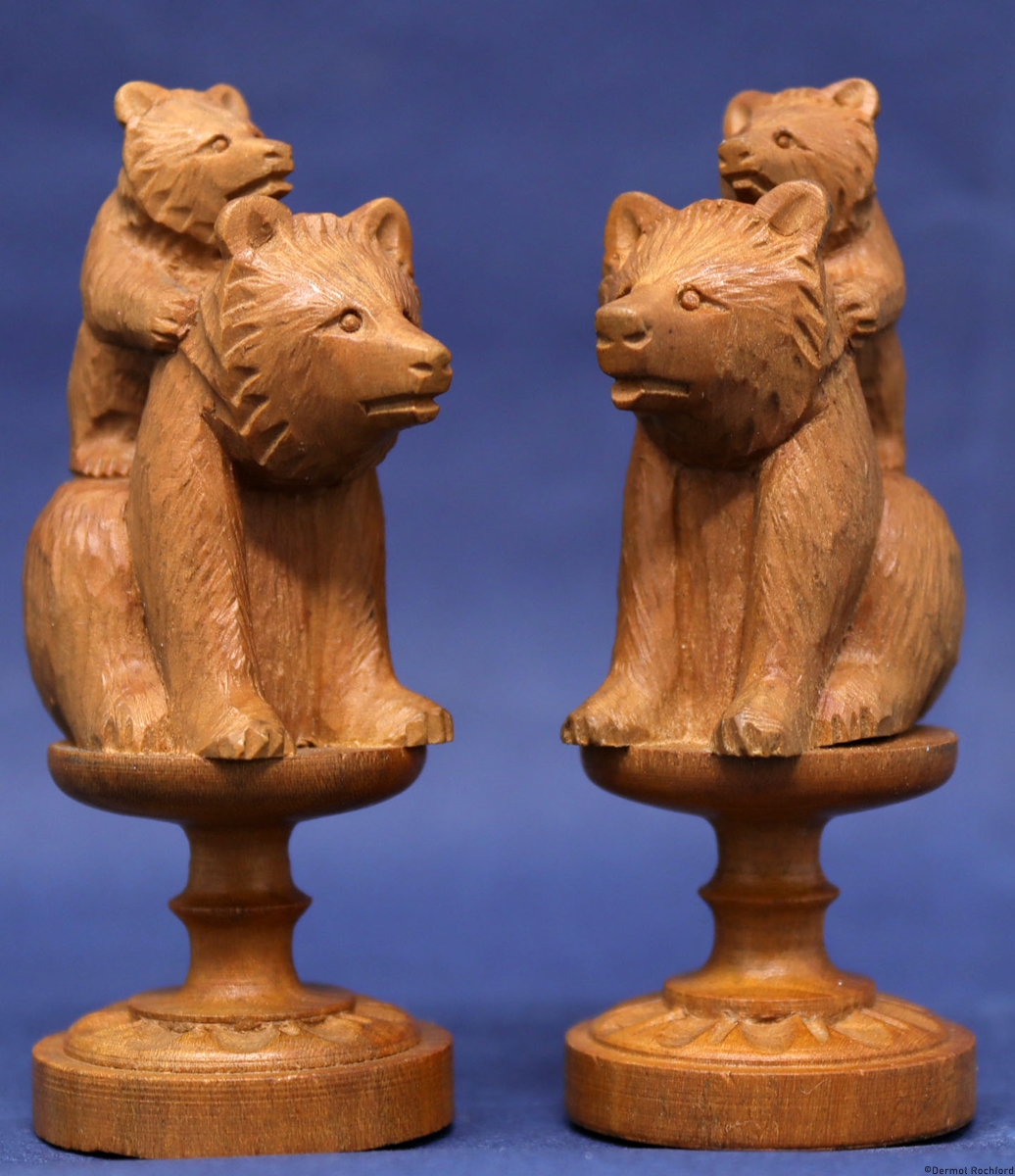Swiss Bear Chess Set