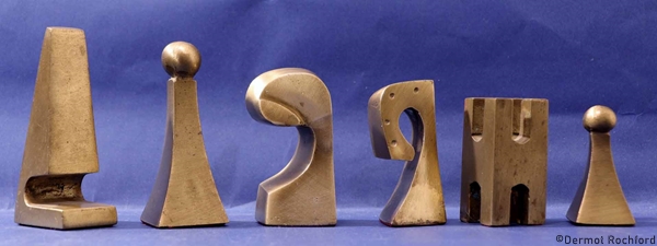Rare Mid Century Pierre Cardin Chess Set