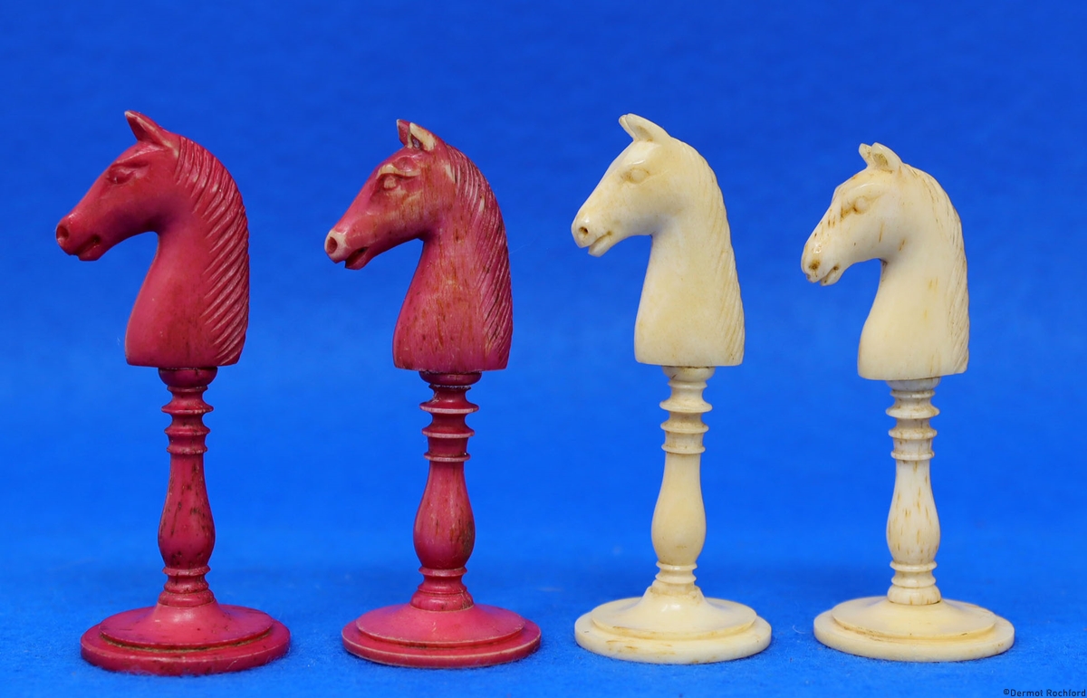 Antique Danish Chess Set