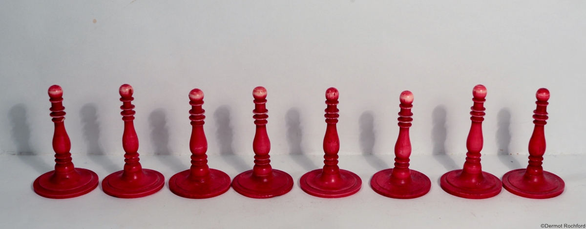 Antique Danish Chess Set