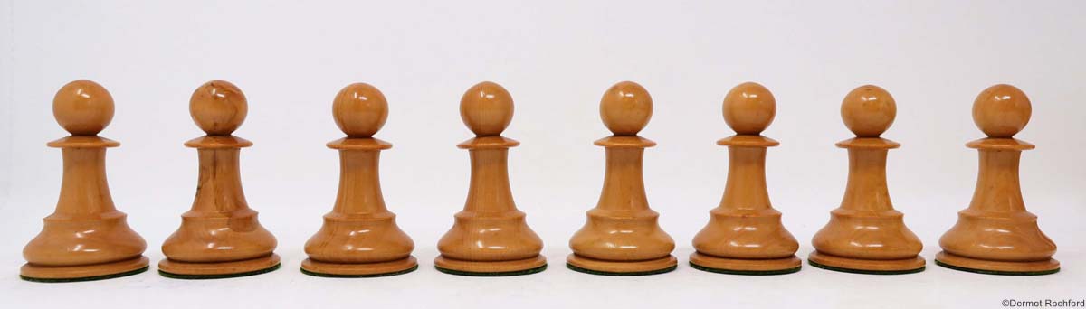 Antique Jaques Chess Set