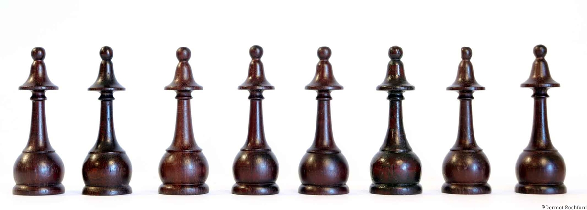 Antique French Directoire Chess Set