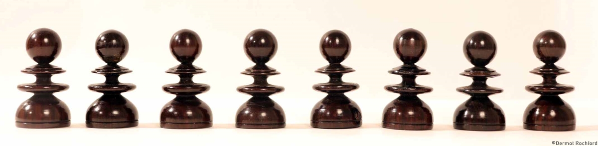 Antique Foster Chess Set