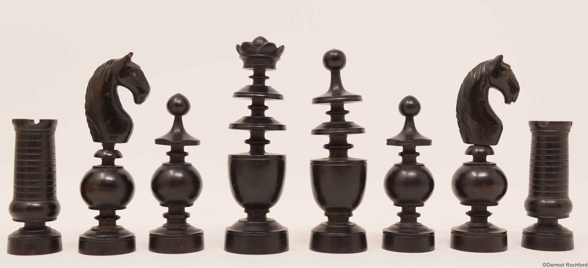 Antique Jaques Chess Set