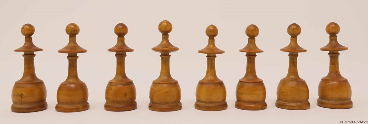 Antique Jaques Chess Set