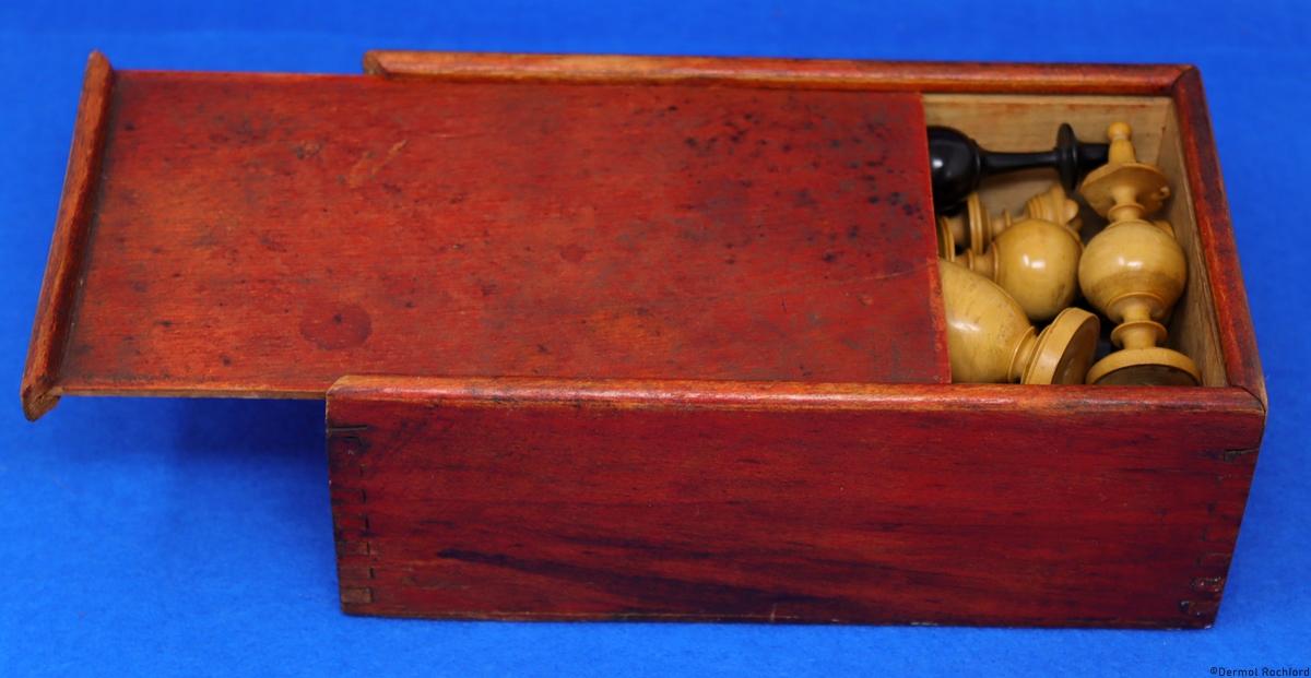 Antique French Directoire Chess Set