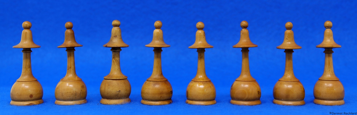 Antique French Directoire Chess Set