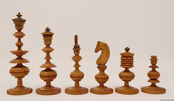 Early German Chess Set