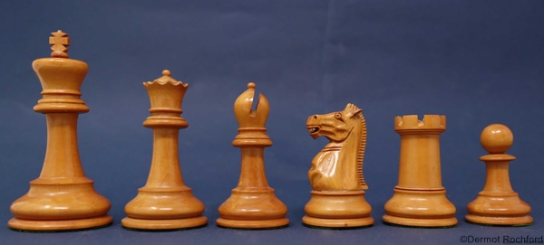 Antique Jaques Chess Set