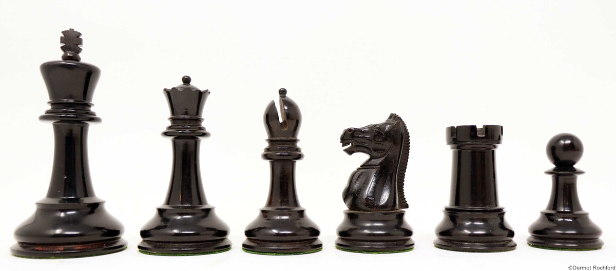 Antique Jaques Chess Set