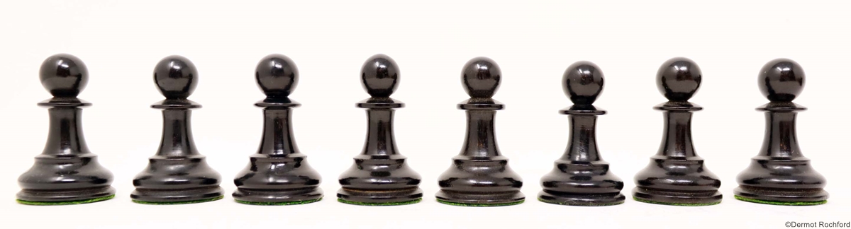 Antique Jaques Chess Set