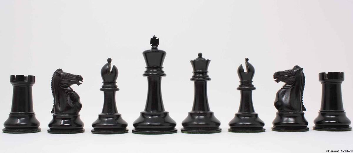 Antique Jaques Chess Set