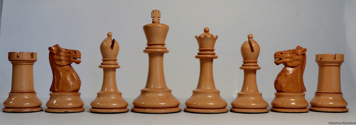 Antique Jaques Chess Set