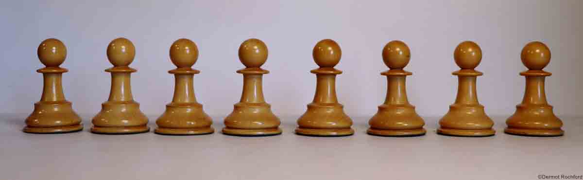 Antique Jaques Chess Set