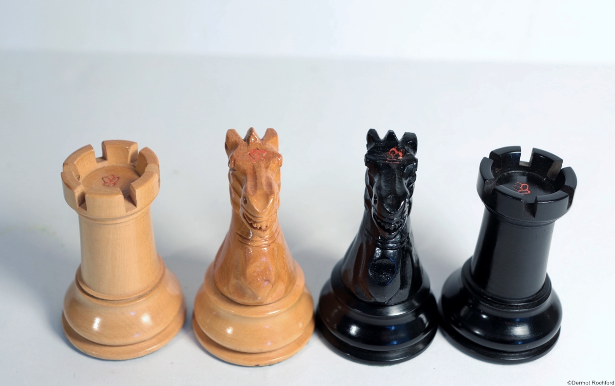 Antique Jaques Chess Set