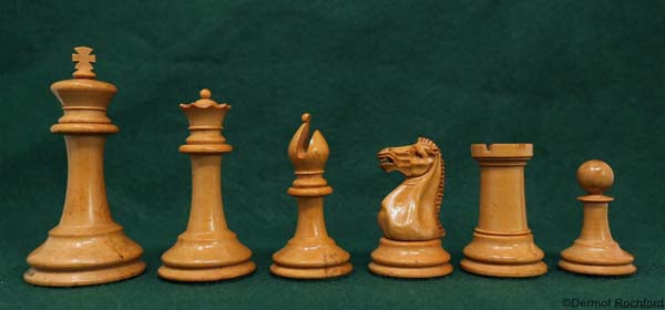 Antique Jaques  Anderssen chess set,