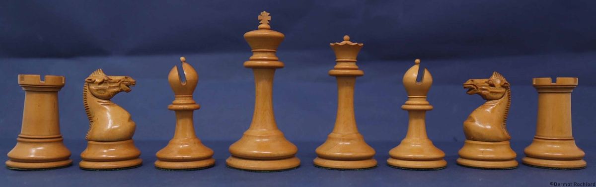 Antique Jaques Chess Set
