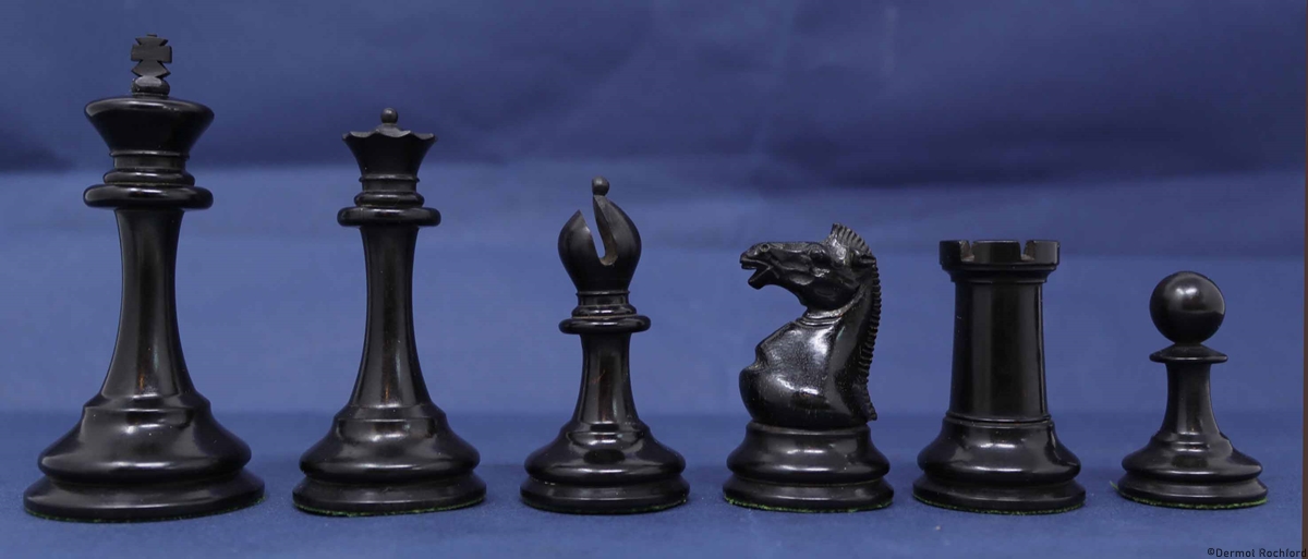 Antique Jaques Chess Set