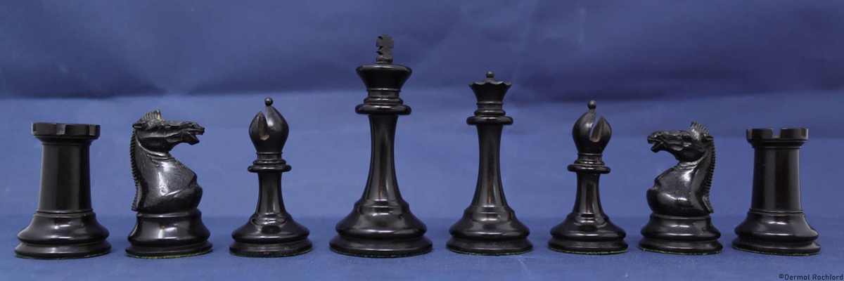 Antique Jaques Chess Set