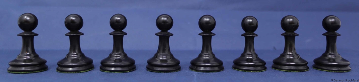Antique Jaques Chess Set