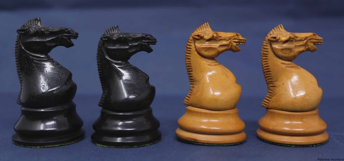 Antique Jaques Chess Set