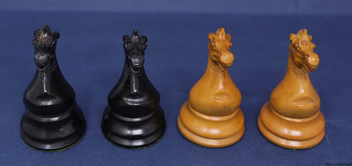 Antique Jaques Chess Set