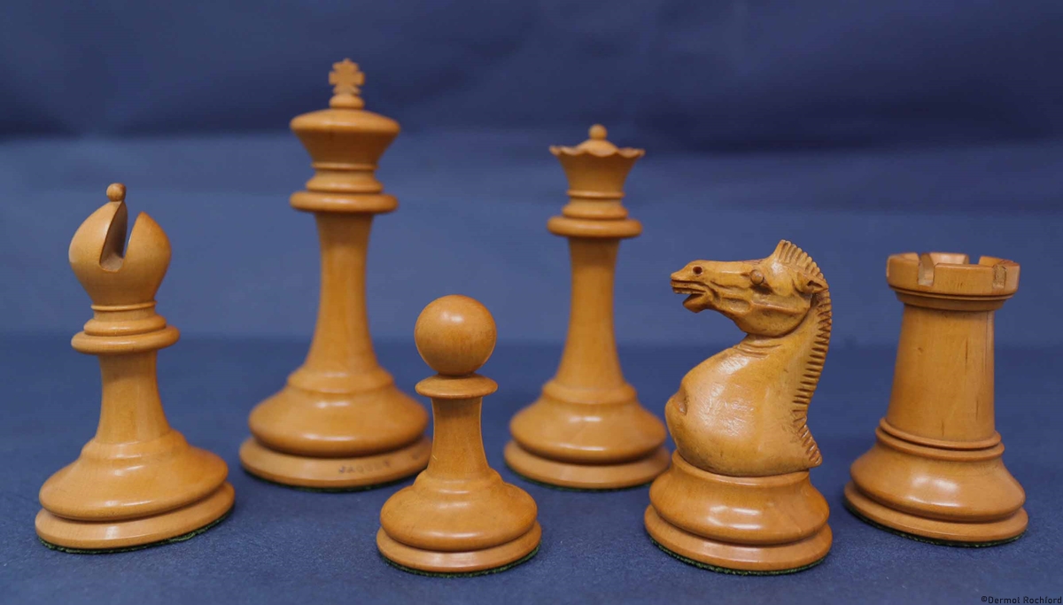 Antique Jaques Chess Set